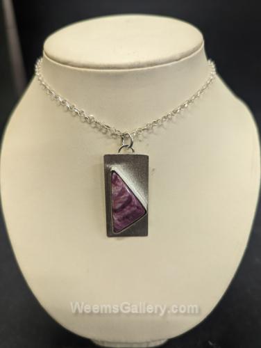 Purple Spiney Oyster Pendant by Navada Swan